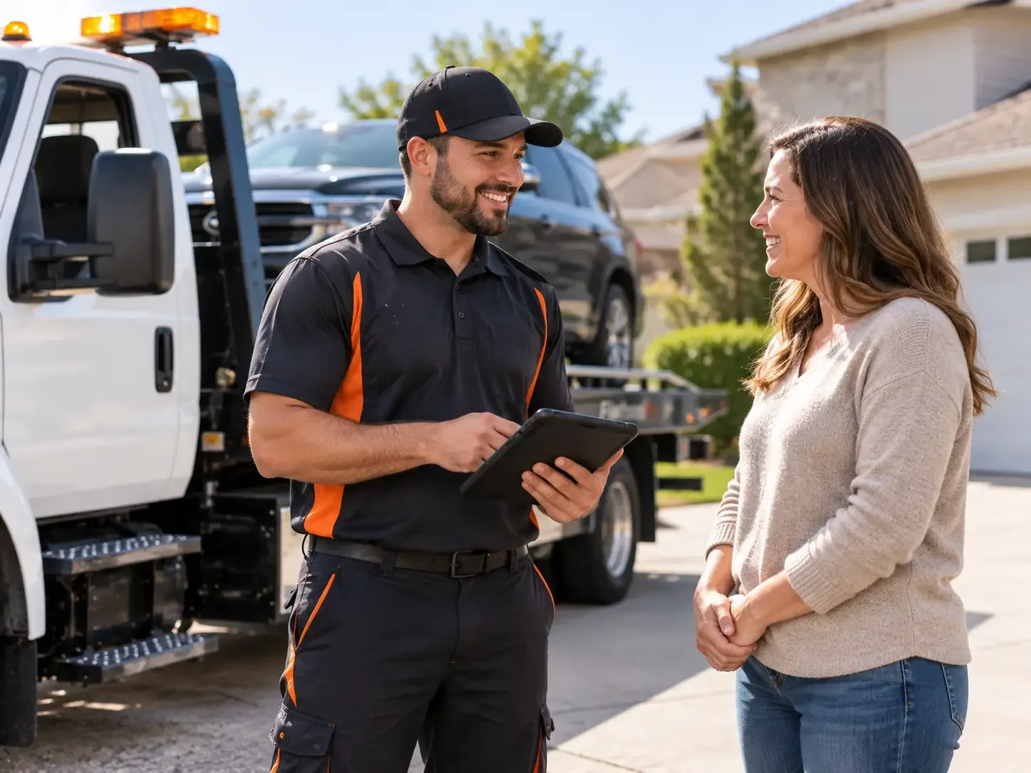 Flatbed Towing Harsens Island, MI FAQs